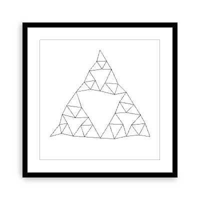 Jittered Triangle Fractal