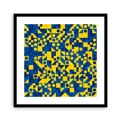 Chromatic Tile Grid