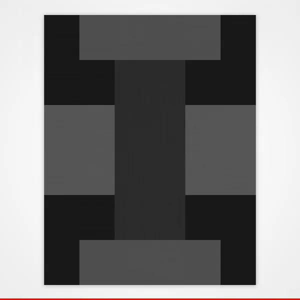 Abstract Painting Black