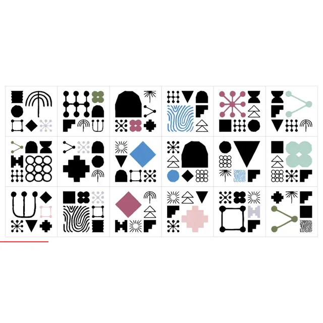 18 Mini Compositions Grid