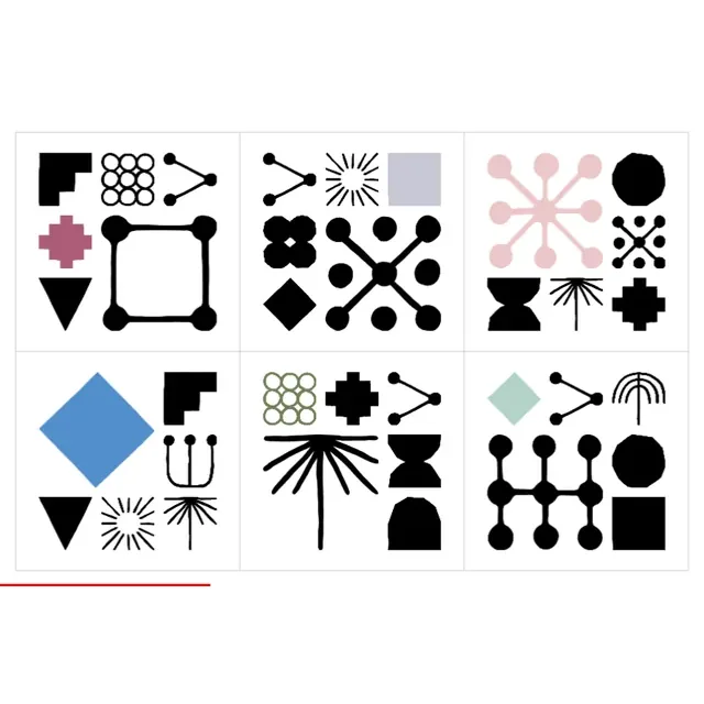 Six Shape Compositions